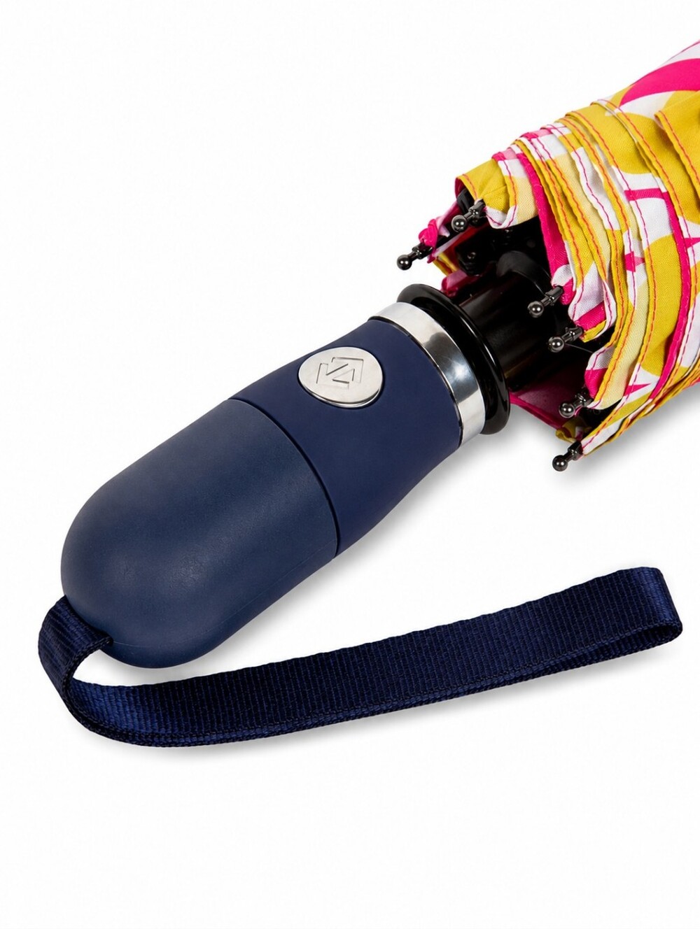 Durable ShedRain Compact Auto Open/Close Umbrella Travel Floral By Trina Turk - Picture 7 of 9